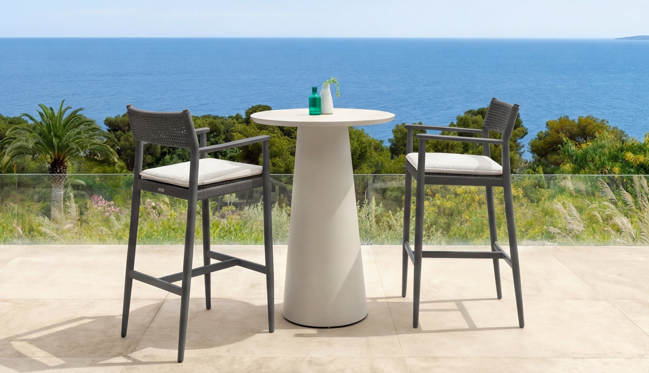 DOLCEVITA BAR SANDALYESİ ALU