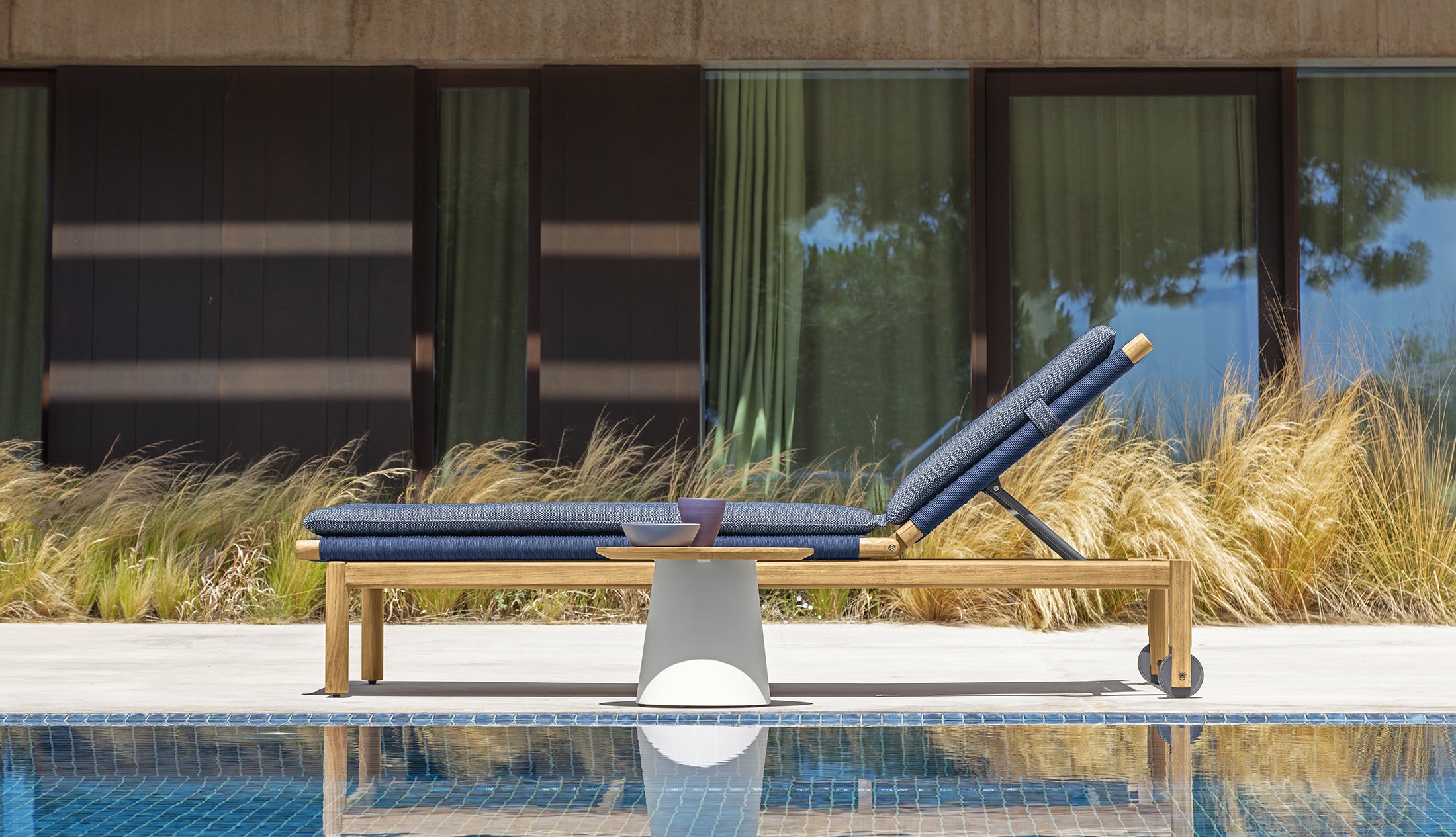 DOLCEVITA ŞEZLONG (Teak Ağacı)