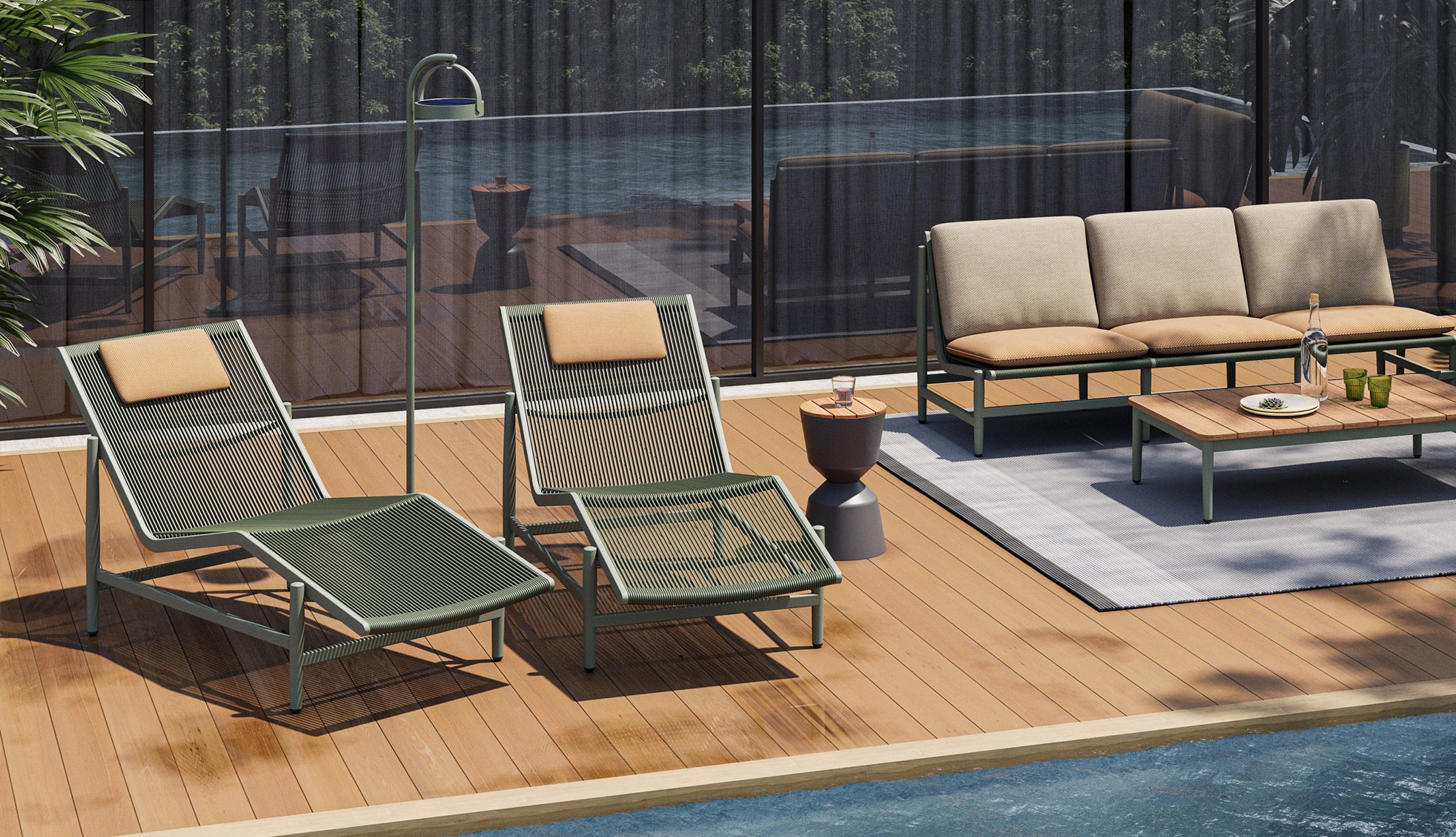 LINE SUN LOUNGER