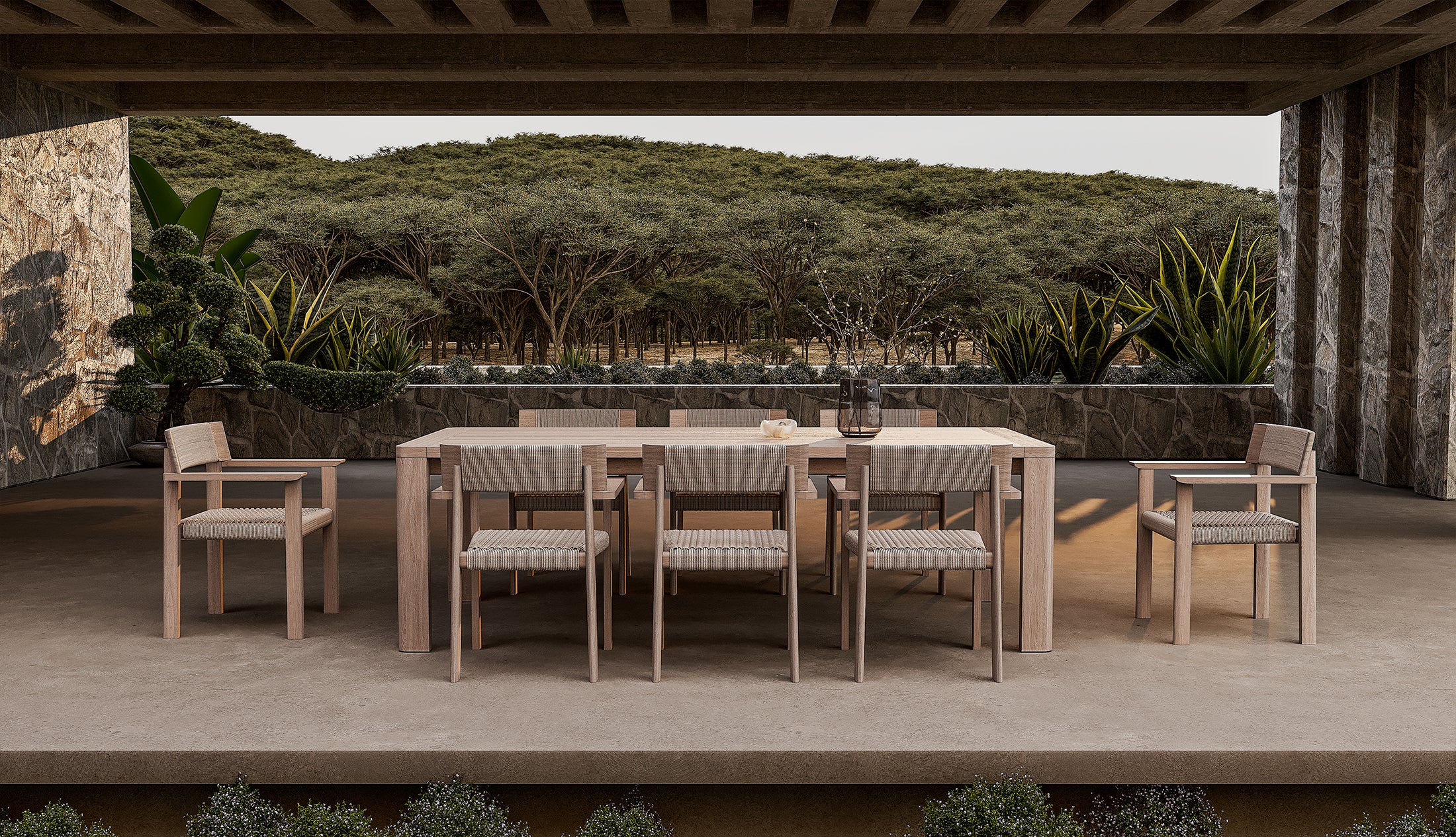 OLMA DINING TABLE SET
