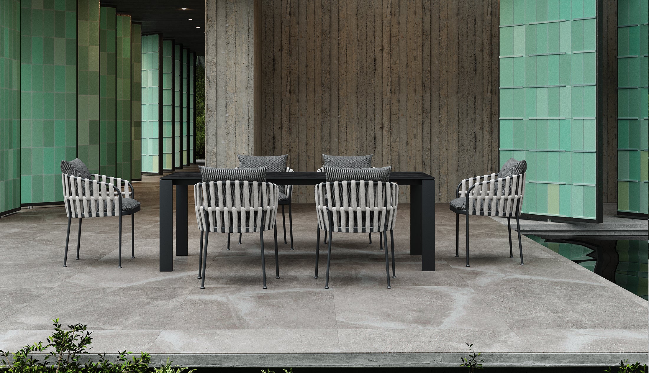FRAME / RAPHAEL DINING SET