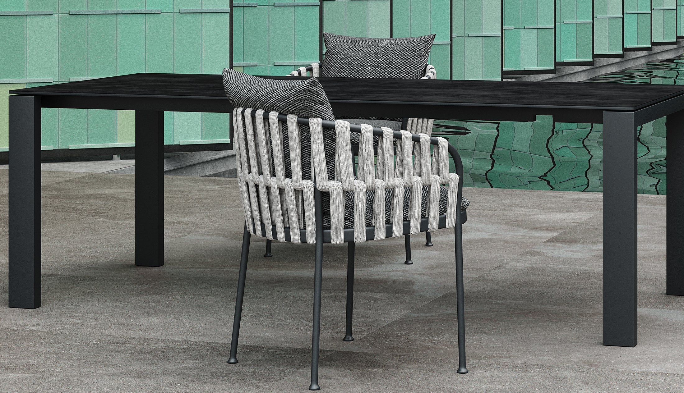 FRAME / RAPHAEL DINING SET